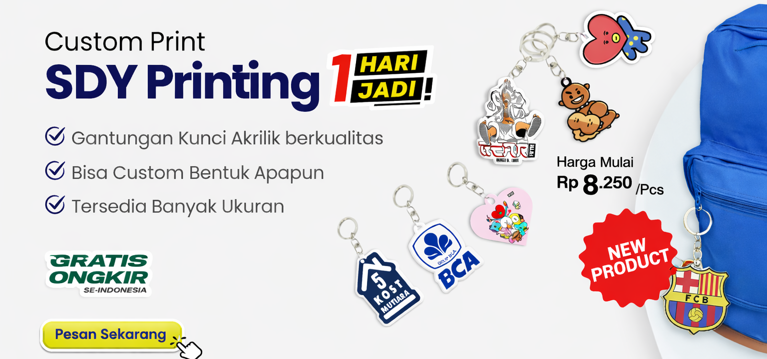 SDY Printing – Solusi Digital Printing Berkualitas di Bekasi