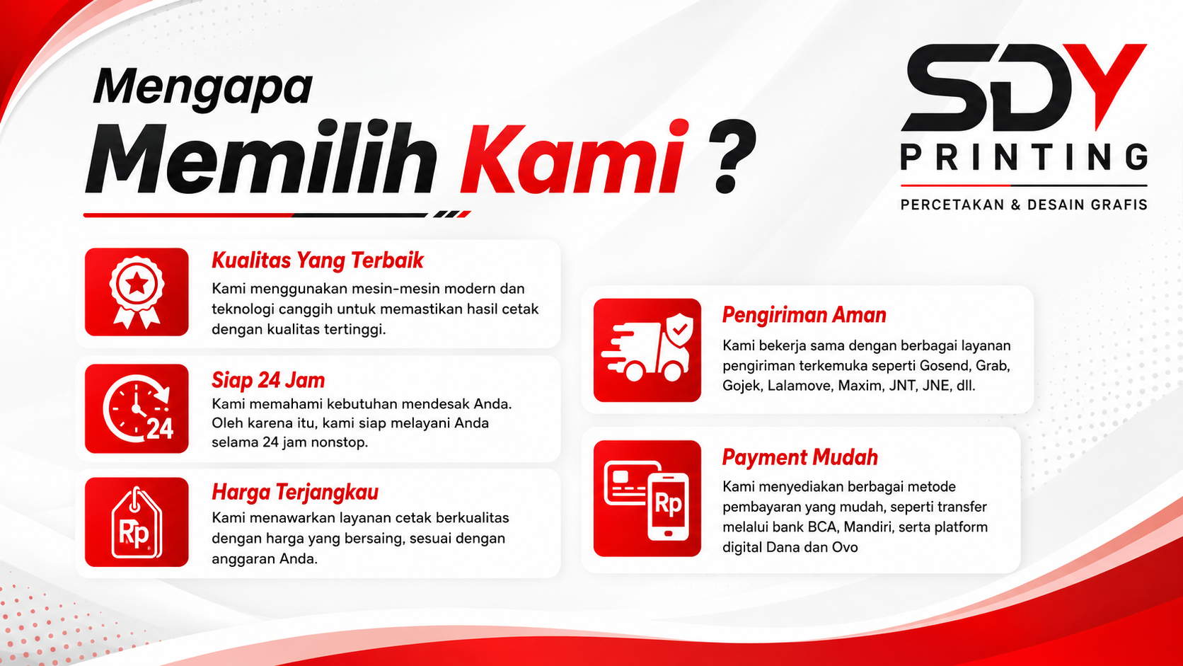 Mengapa Memilih Kami?