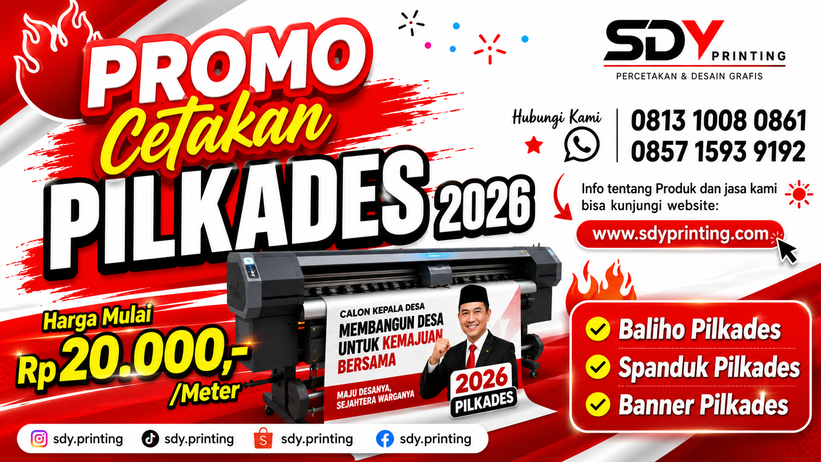 Promo Cetak Pilkades 2026